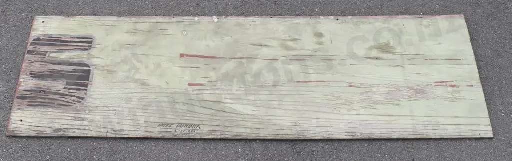 WOODEN TYRES SIGNS 1950'S CHRISTCHURCH Image 1++