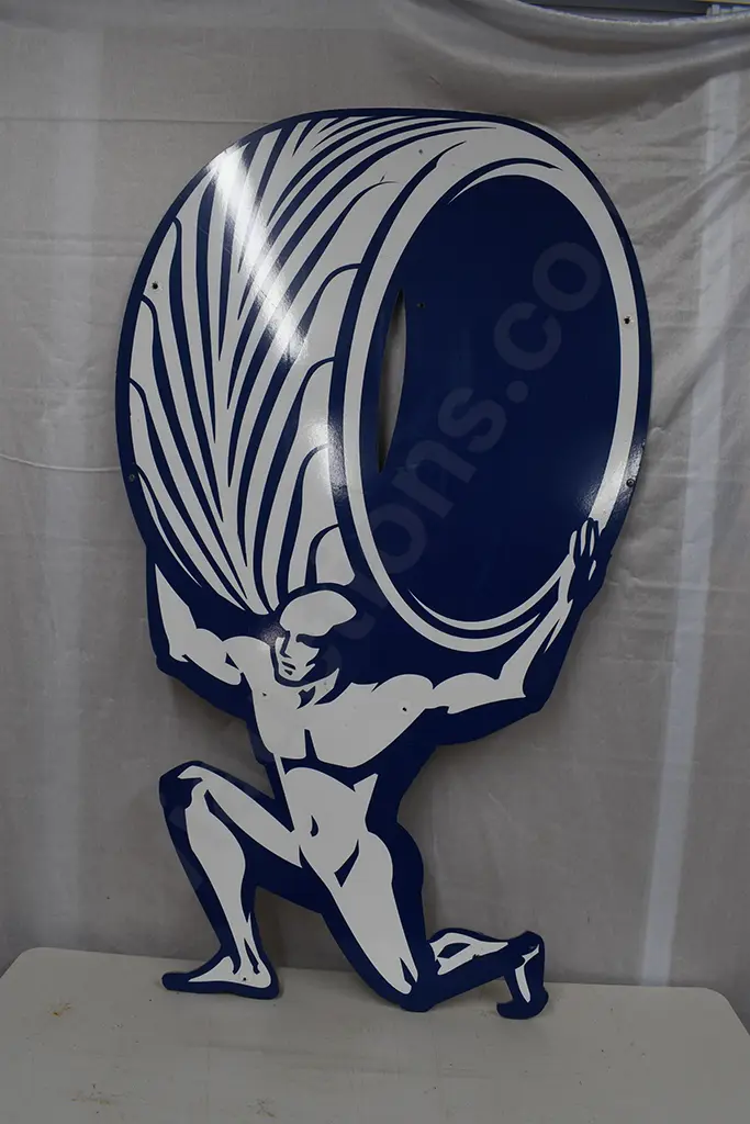 BEAUREPAIRES CUT OUT TYRE SIGN Image 1++