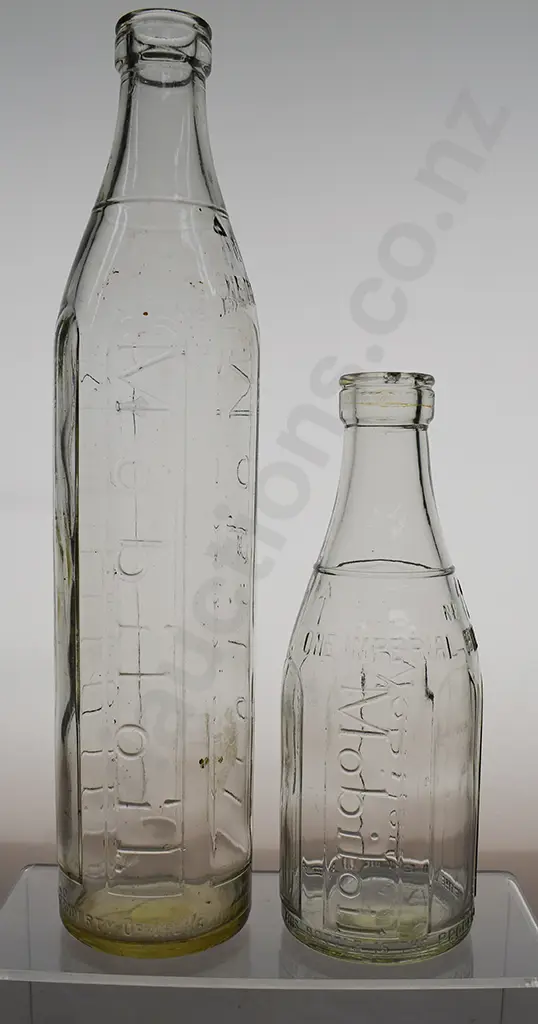 MOBIL QUART AND PINT OIL BOTTLES Image 1++