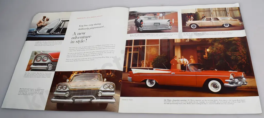 MOTOR VEHICLE CATALOGUES/POSTERS Image 1++