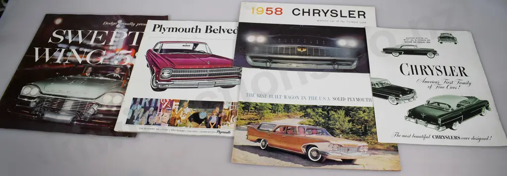 MOTOR VEHICLE CATALOGUES/POSTERS Image 1++