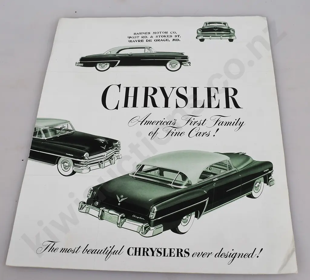 MOTOR VEHICLE CATALOGUES/POSTERS Image 1++