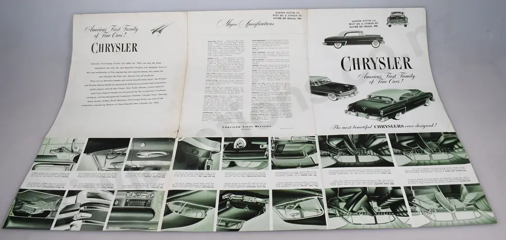 MOTOR VEHICLE CATALOGUES/POSTERS Image 1++