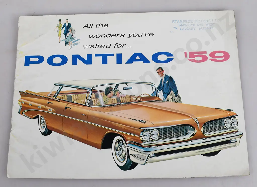 PONTIAC CATALOGUES/POSTERS Image 1++