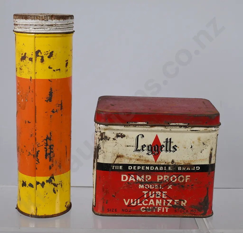 ASSORTED REPAIR KIT & OTHER TINS Image 1++