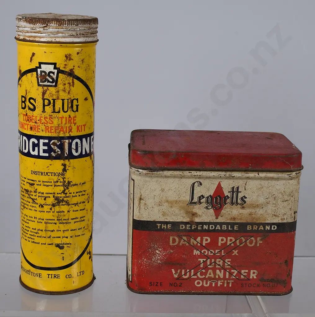ASSORTED REPAIR KIT & OTHER TINS Image 1++