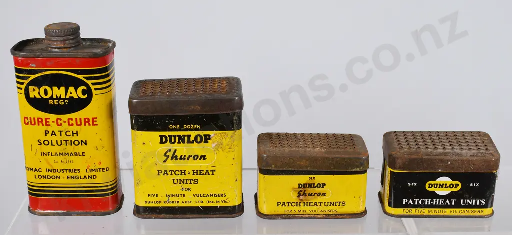 ASSORTED REPAIR KIT & OTHER TINS Image 1++