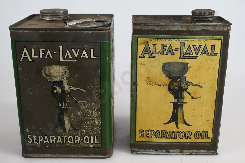 ALFA-LAVAL SEPARATOR OIL TINS Image 1++