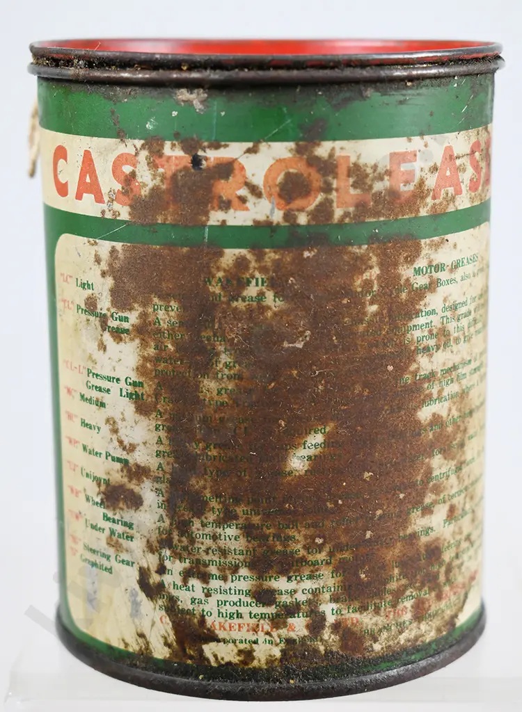 WAKEFIELD CASTROL OIL & GREASE TINS Image 1++