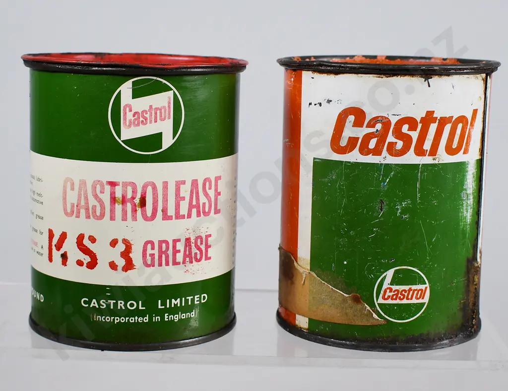 CASTROL OIL & GREASE TINS Image 1++