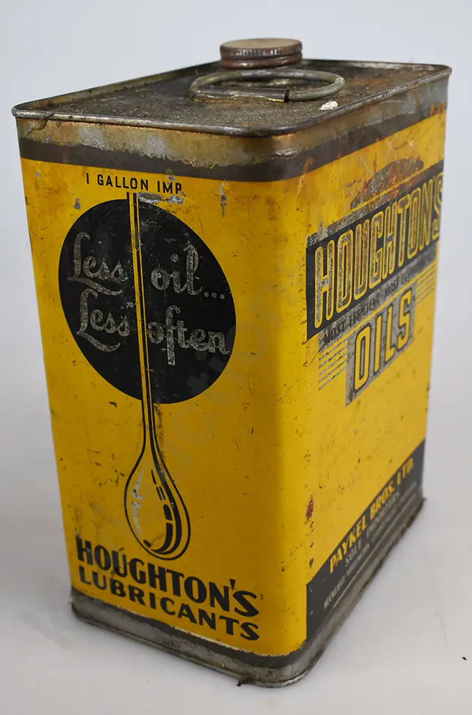 HOUGHTON'S OILS 1 GALLON TIN Image 1++