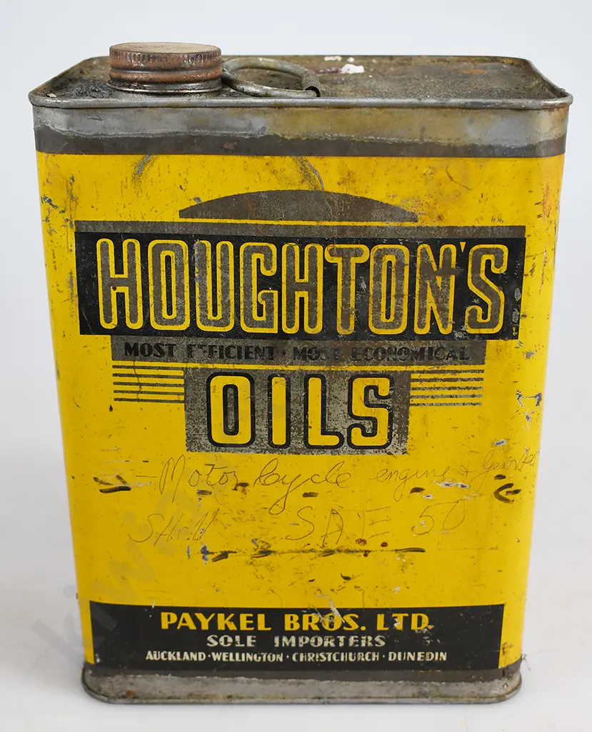 HOUGHTON'S OILS 1 GALLON TIN Image 1++