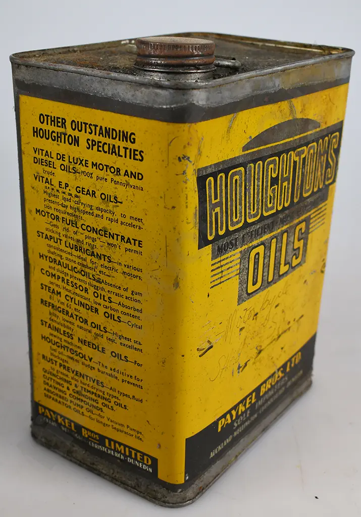 HOUGHTON'S OILS 1 GALLON TIN Image 1++