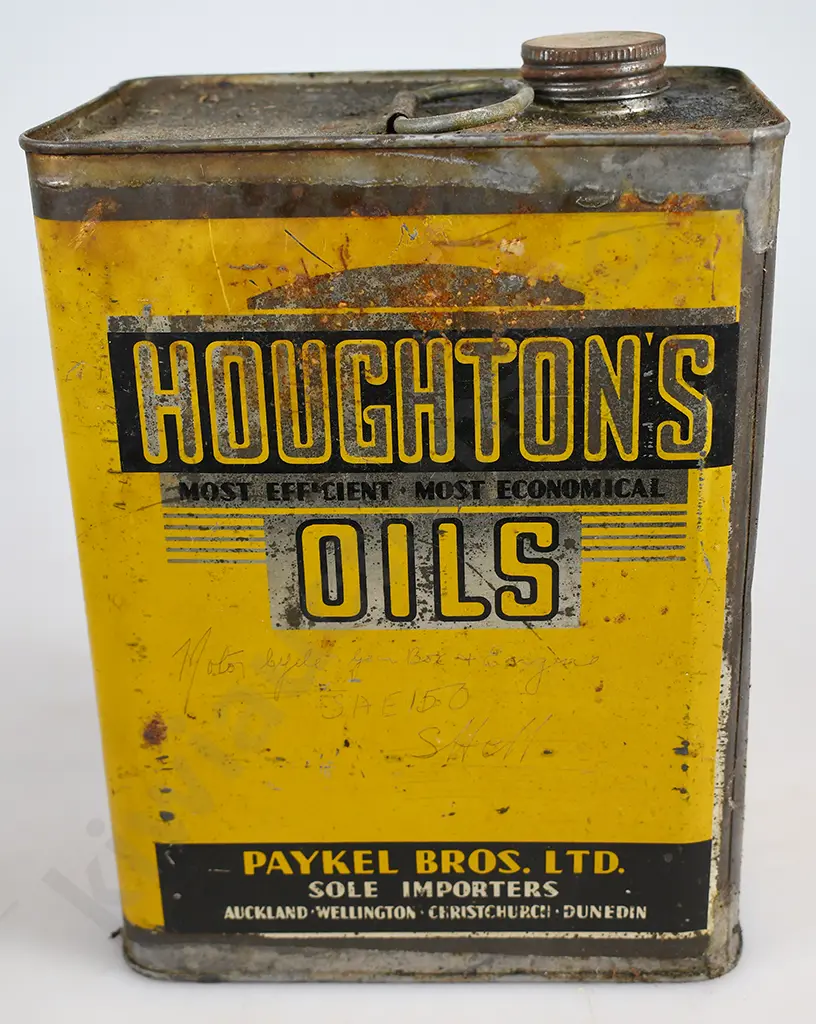 HOUGHTON'S OILS 1 GALLON TIN Image 1++