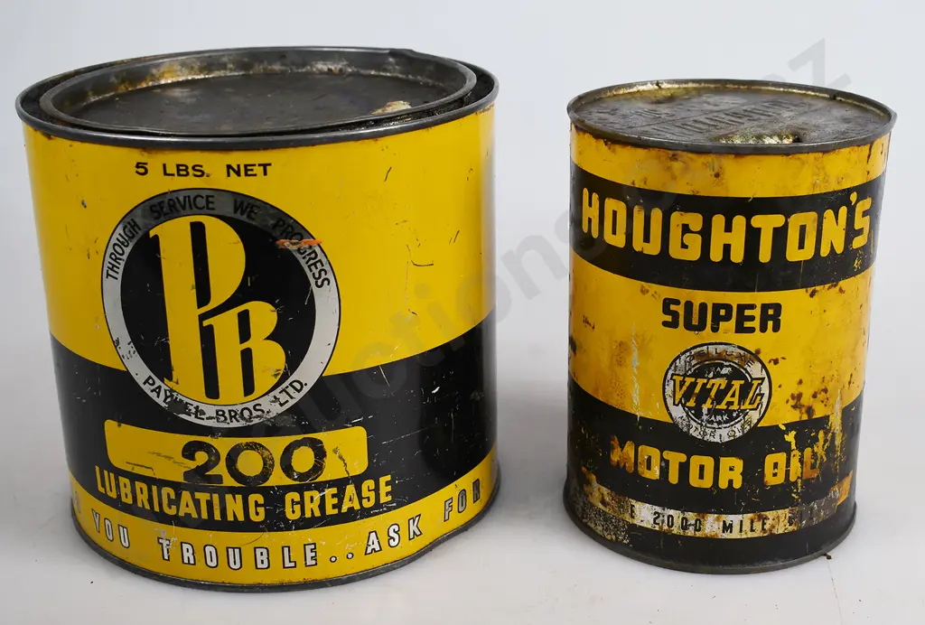 HOUGHTON'S & PAYKEL BROS TINS Image 1++