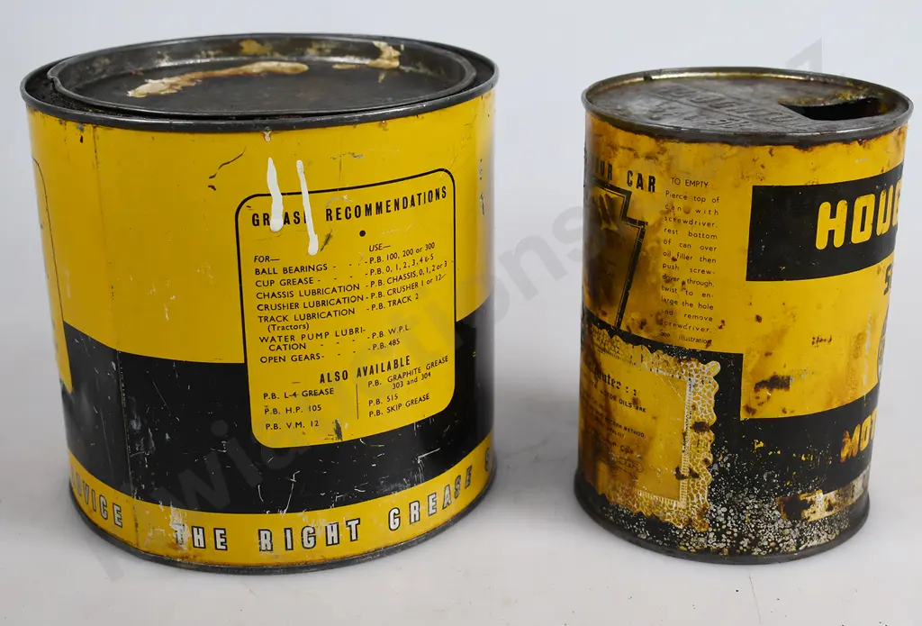 HOUGHTON'S & PAYKEL BROS TINS Image 1++
