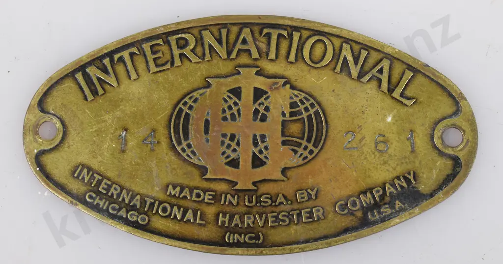 BRASS MAKERS PLATES Image 1++