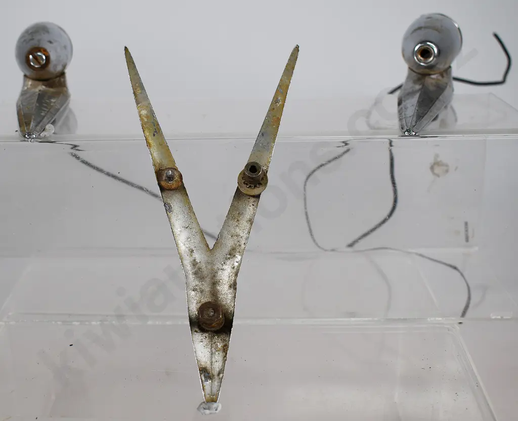 SINGER GAZELLE ANTLERS MASCOT & LUCAS TORPEDO SIDE LIGHTS Image 1++