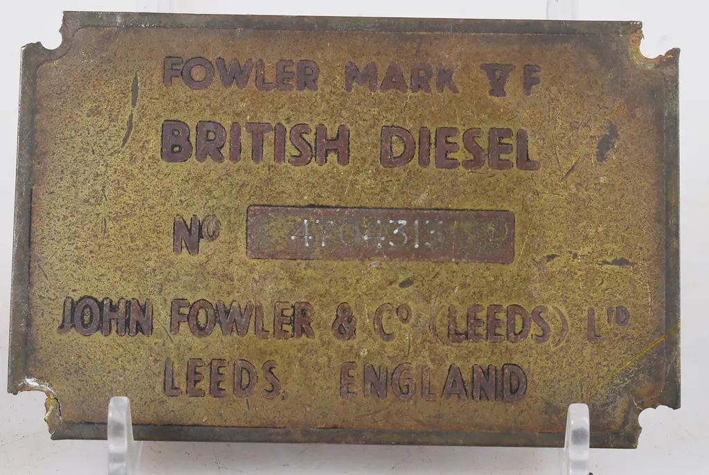 BRASS MAKERS PLATES Image 1++