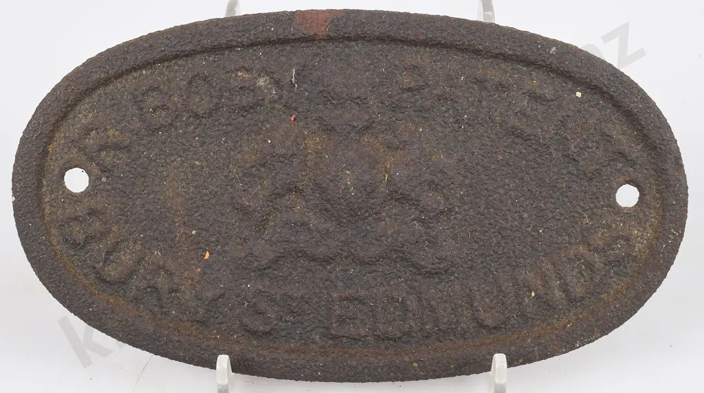 BRASS & CAST IRON MAKERS PLATES Image 1++