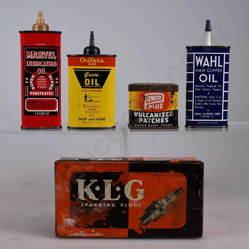 GROUP OF 5 TINS Image 1++