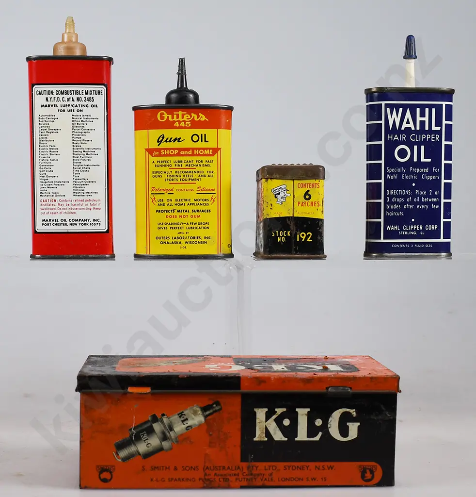 GROUP OF 5 TINS Image 1++