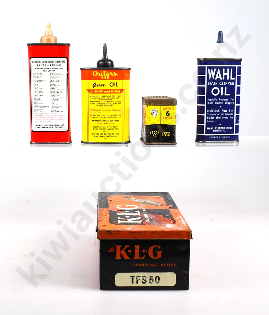 GROUP OF 5 TINS Image 1++