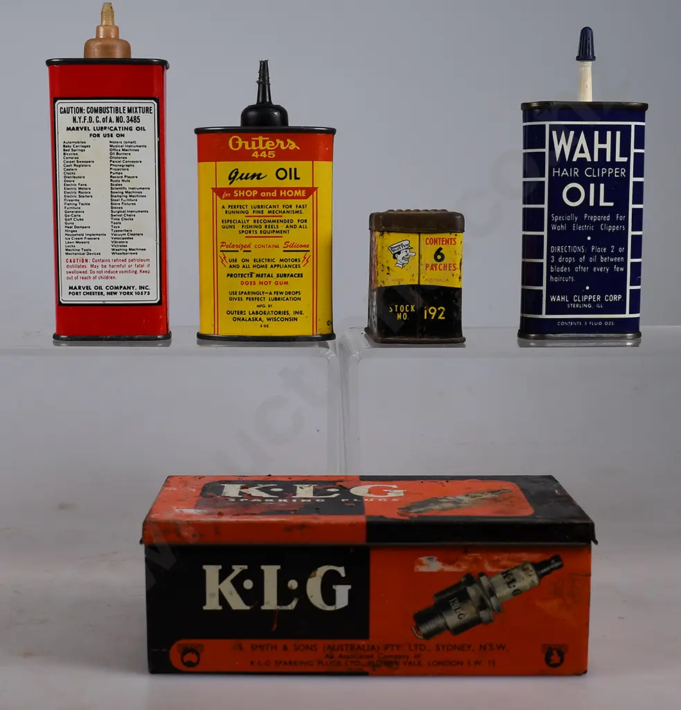 GROUP OF 5 TINS Image 1++