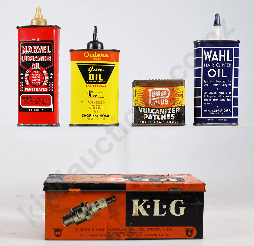 GROUP OF 5 TINS Image 1++