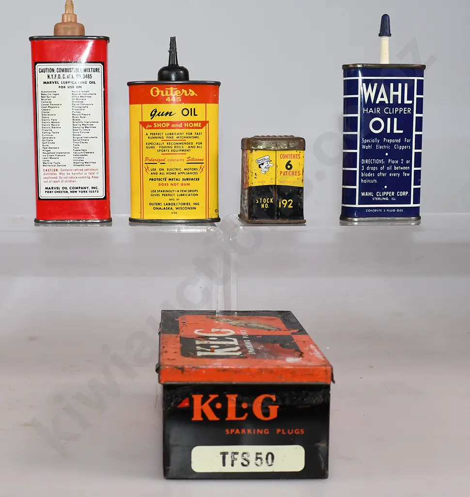 GROUP OF 5 TINS Image 1++