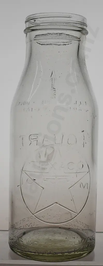 TEXACO QUART OIL BOTTLE Image 1++
