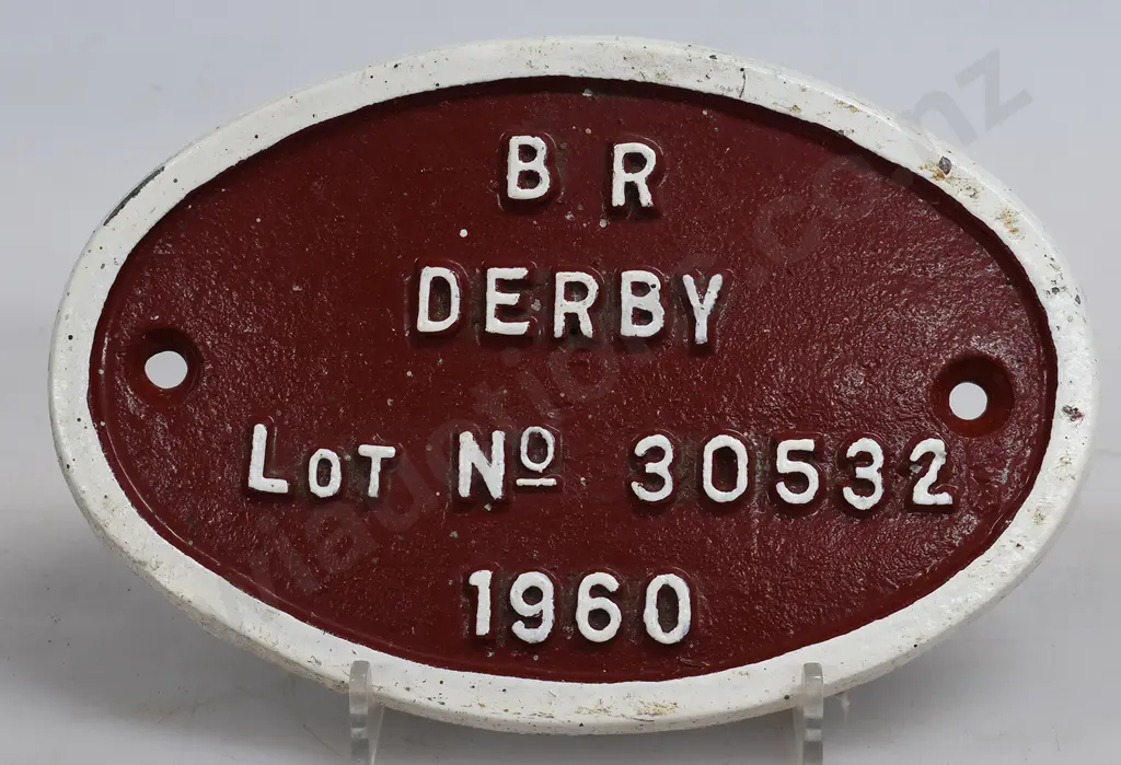 CAST METAL MAKERS PLATES Image 1++