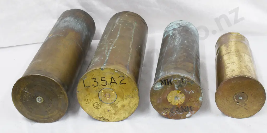 BRASS ARTILLERY SHELL CASINGS Image 1++