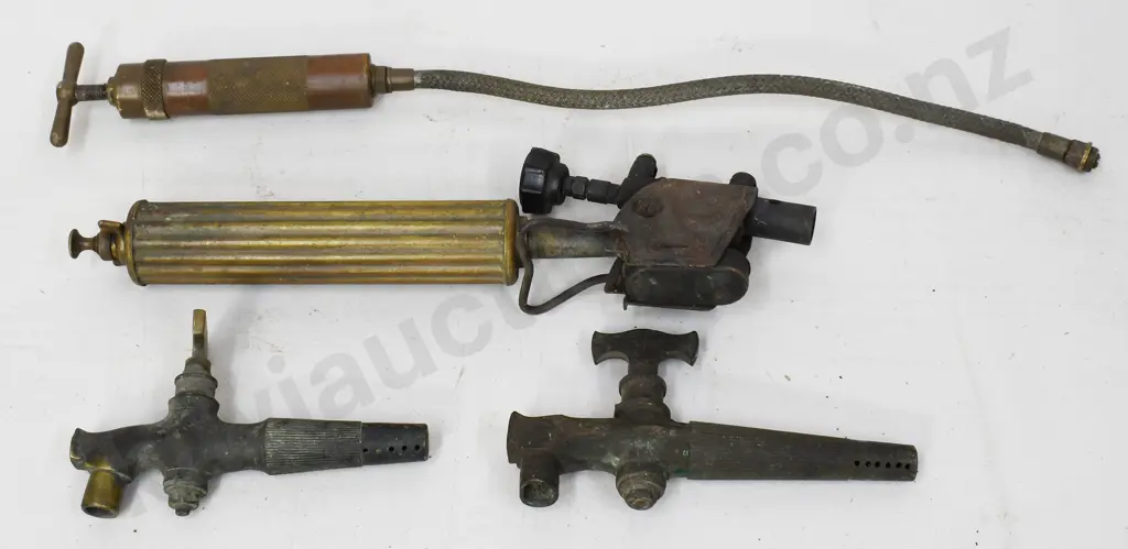 VINTAGE BRASS TOOLS, KEG TAPS Image 1++