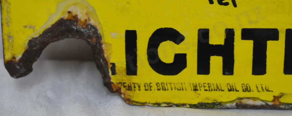 PENNANT KEROSENE DOUBLE SIDED ENAMEL SIGN Image 1++