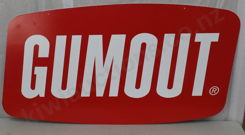 GUMOUT AUTOMOTIVE SIGN Image 1++