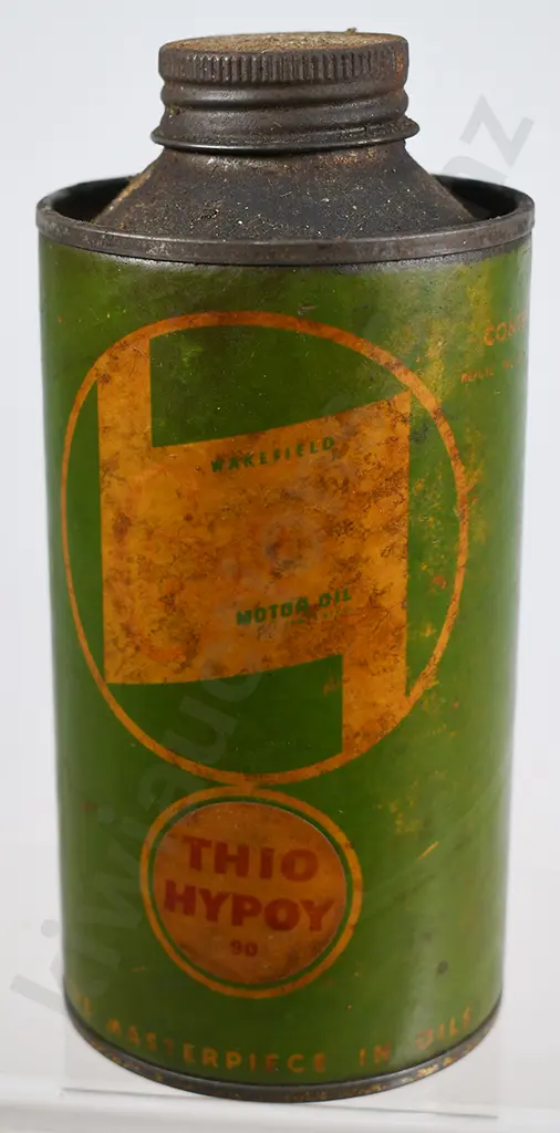 CASTROL THIO HYPOY CARDBOARD OVER TIN OIL CONTAINER Image 1++
