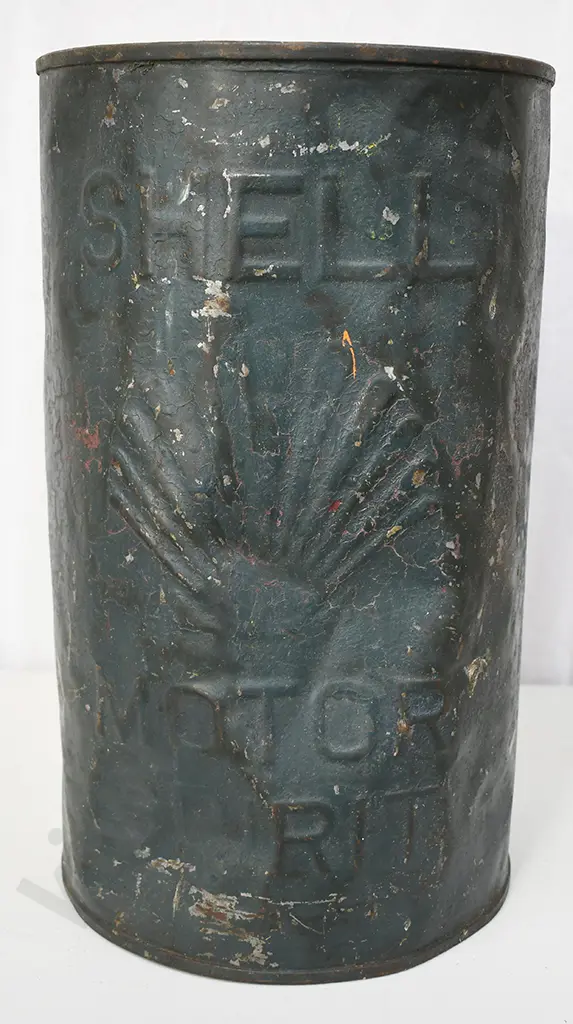 EARLY SHELL MOTOR OIL TIN Image 1++