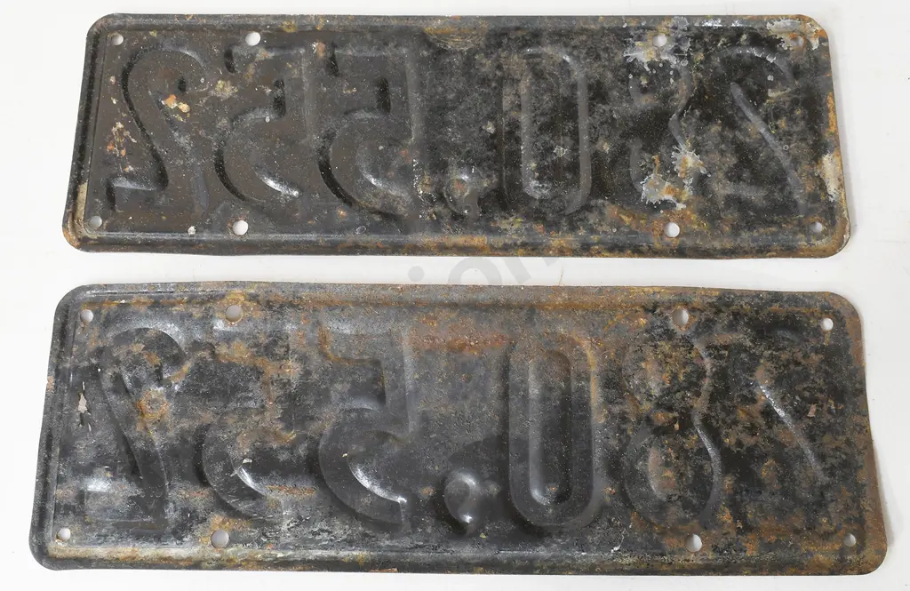 NEW ZEALAND NUMBER PLATES, 1951-1965 Image 1++