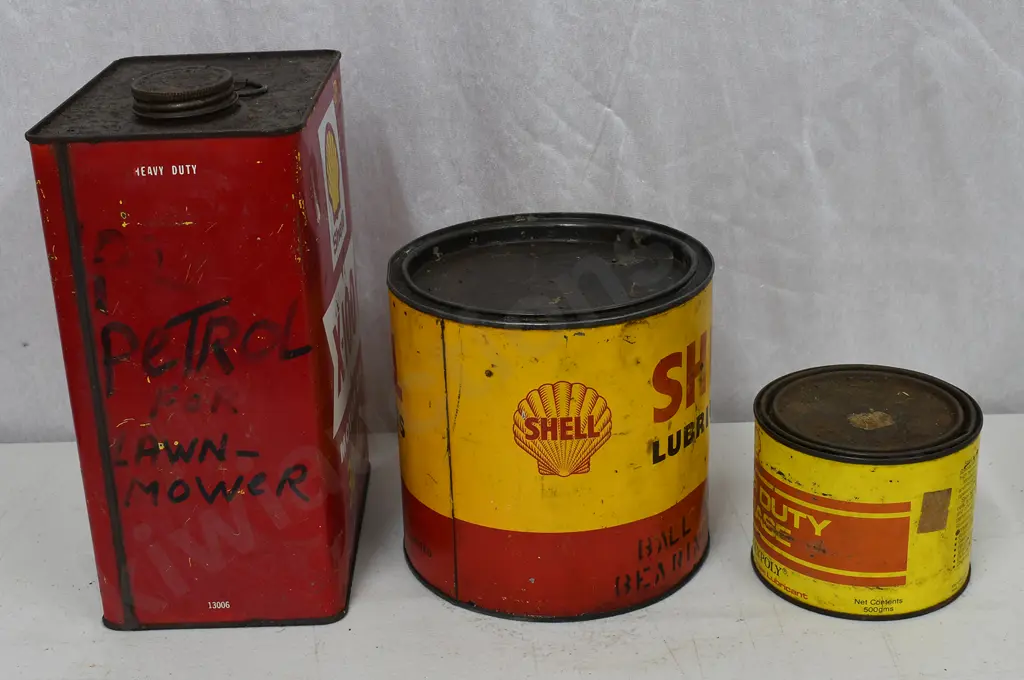 SHELL  AUTOMOTIVE TINS Image 1++