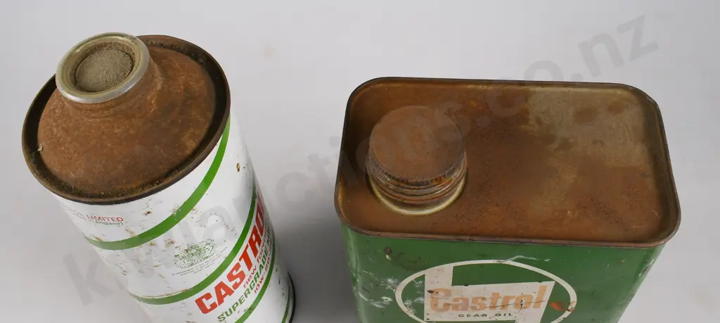 CASTROL OIL TINS Image 1++