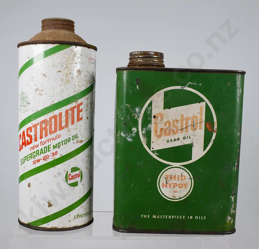 CASTROL OIL TINS Image 1++