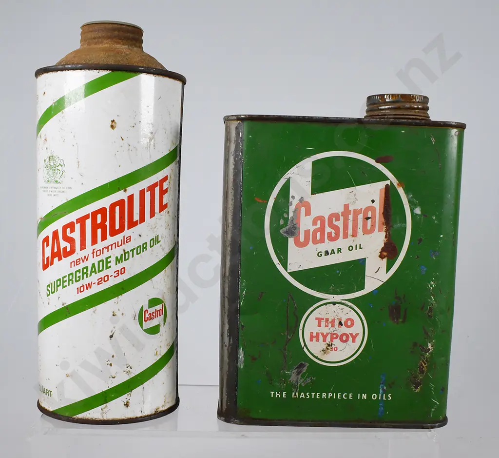 CASTROL OIL TINS Image 1++