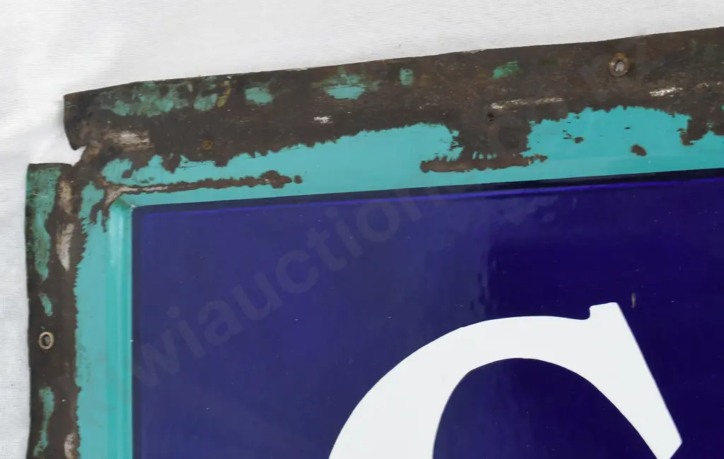 GOODRICH TIRES ENAMEL SIGN Image 1++