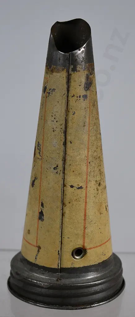 MOBILOIL 'AF' PRESSED TIN BOTTLE POURER Image 1++