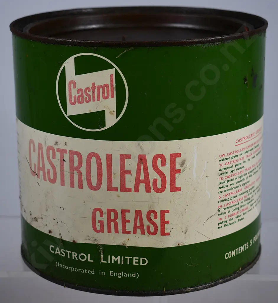 CASTROL OIL/GREASE TINS Image 1++