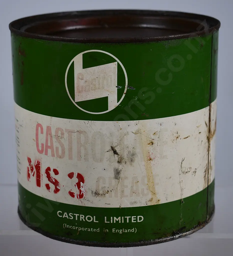 CASTROL OIL/GREASE TINS Image 1++