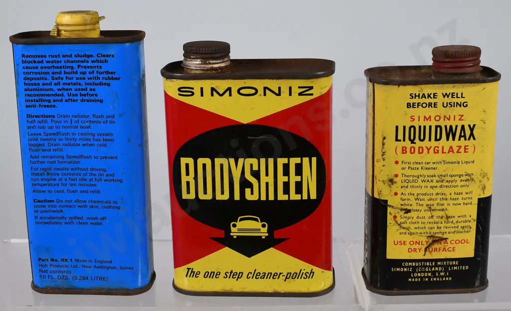 AUTOMOTIVE TINS Image 1++