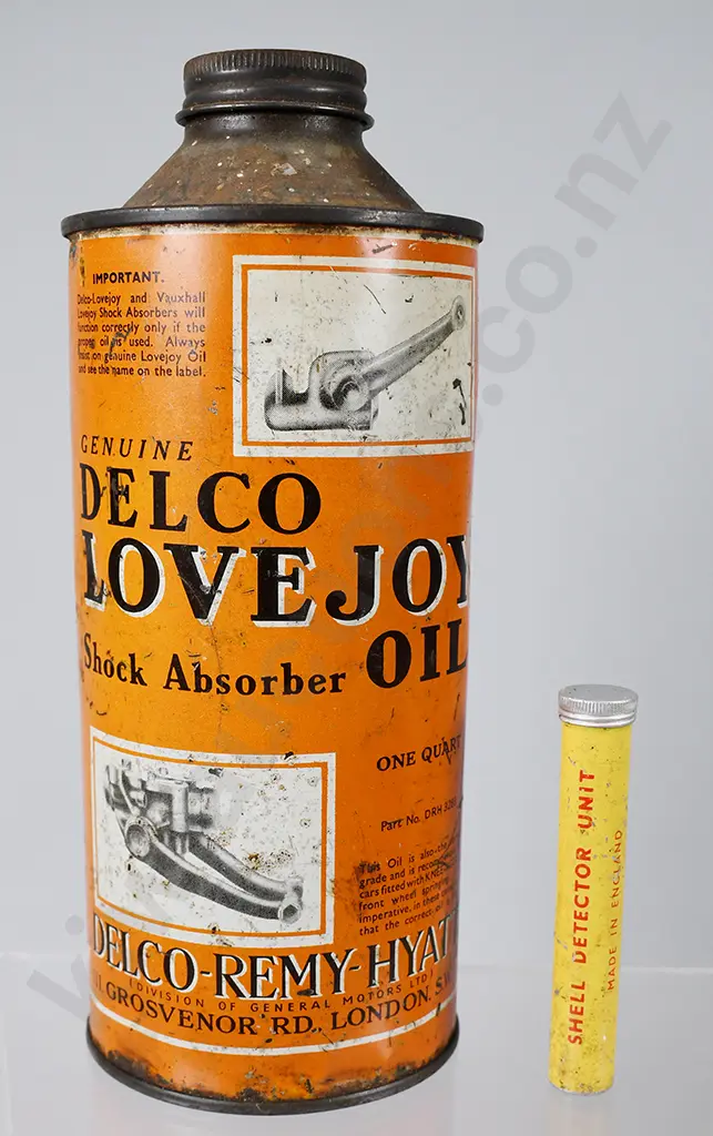 DELCO SHOCK ABSORBER OIL, SHELL DETECTOR UNIT Image 1++