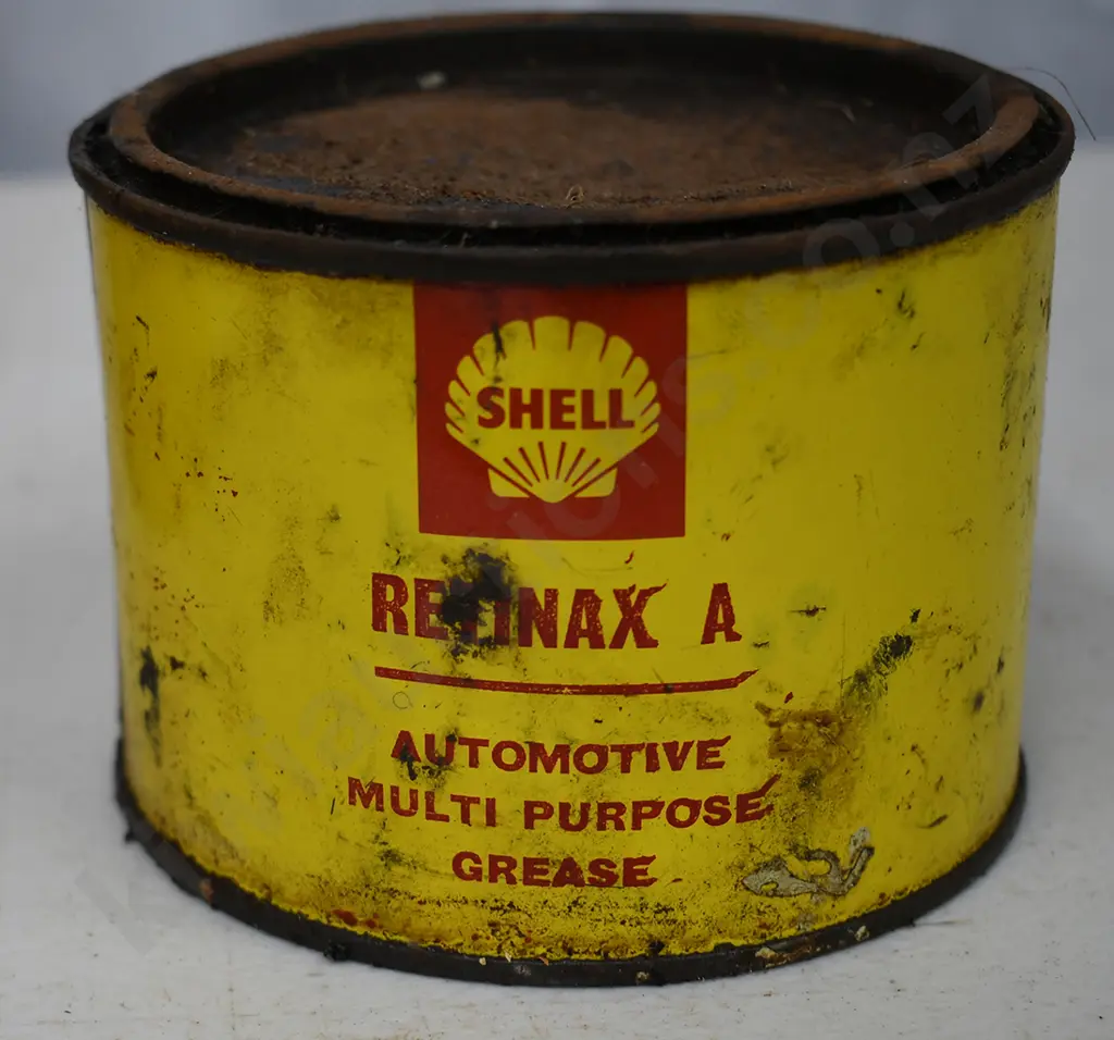 SHELL OIL & GREASE TINS Image 1++